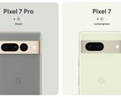 La série Pixel 7 sera lancée en quatre coloris, avec des exclusivités pour le Pixel 7 et le Pixel 7 Pro. (Image source : Google)
