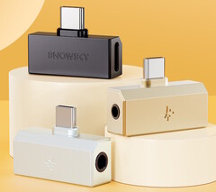 FiiO a lancé le Snowsky Tiny, un DAC externe pour casque USB-C, en trois couleurs et deux versions. (Source de l&#039;image : FiiO)