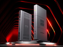 L'EVO-X3 sera disponible dans le monde entier le 29 juin 2026. Sur la photo : une image promotionnelle du mini-PC mettant en valeur son design.
