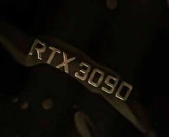 Micron a récemment confirmé l&#039;existence du modèle phare RTX 3090 équipé d&#039;une mémoire GDDR6X. (Source de l&#039;image : ginjfo.com)