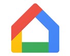 Le logo de Google Home est affiché alors que Google déploie une mise à jour de mars qui ajoute la "recherche en direct" pour les flux de caméras en direct à Google Home Premium Advanced.