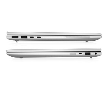 Ports du HP Elitebook 835 G9. (Image source : HP)