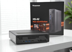 Le mini forum MS-A2 avec AMD Ryzen 9 9955HX en revue. (Source de l'image : Notebookcheck)