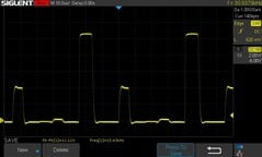 100 % de luminosité : 15,42 kHz PWM