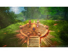 Une capture d'écran de la collection Dragon Quest I et II HD-2D remake qui montre le style artistique unique du jeu. (Source de l'image : Square Enix)