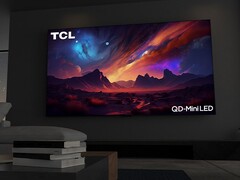 Le téléviseur QM8 de 115 pouces de TCL offre une luminosité de 5 000 nits. (Source de l&#039;image : TCL)