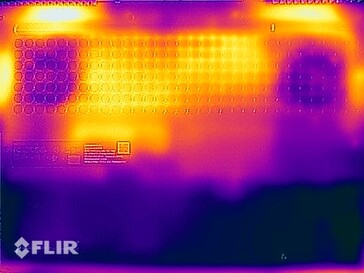 Test de résistance aux températures de surface (en bas)