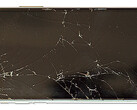 Apple iPhone 11 Pro après avoir échoué au test de chute (Source : Stiftung Warentest)