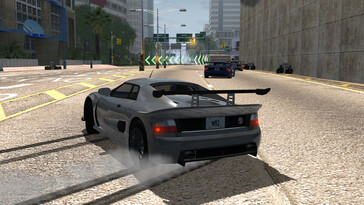 Dans l'image : Une capture d'écran de gameplay de World Racing 2 - Champion Edition.