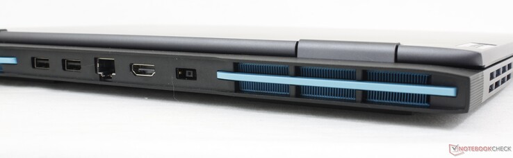 Arrière : USB-A 3.2 Gen. 2 (10 Gbps), RJ-45 Gigabit, HDMI 2.1, adaptateur CA