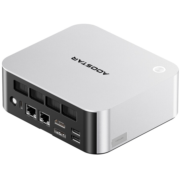 Deux ports Ethernet sont intégrés. (Source de l'image : Aoostar)