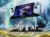 Le Glacier Blue Edition est le deuxième modèle Claw 8 AI+ de MSI à ce jour.