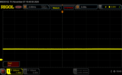 Pas de PWM (luminosité 8/10)