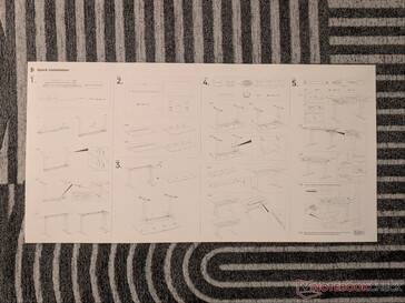 Instructions de montage.