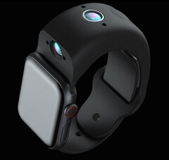 Le groupe Wristcam Apple Watch-compatible ajoute des fonctionnalités de vidéo et de photographie au Apple Watch. (Image : Wristcam)