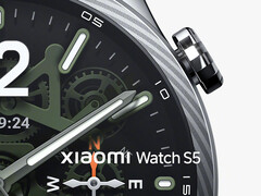 Gros plan sur la Xiaomi Watch S5.