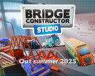 Écran titre de Bridge Constructor Studio