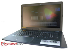L'Acer Aspire F17 F5-771G-50RD, aimablement fourni par notebooksbilliger.de.