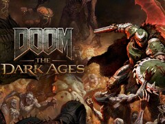 Doom : The Dark Ages est le troisième volet de la série qui a débuté avec Doom (2016). (Source de l'image : Nvidia)