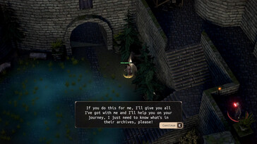 Une image montrant un environnement dans Heretical.