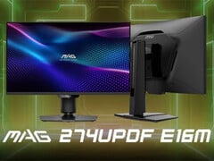 Le MAG 274UPDF E16M contient également un port USB Type-C qui offre le mode DisplayPort Alt et le Power Delivery 15 W. (Source de l&#039;image : MSI)