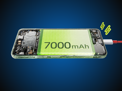 Le OnePlus Nord CE6 Lite est doté d'une batterie de 7 000 mAh.