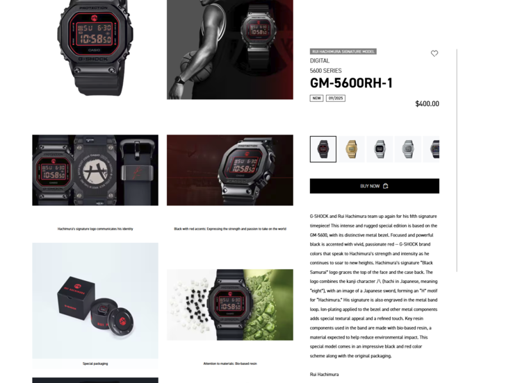 (Source de l'image : Casio Canada)