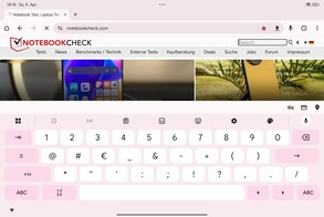 Xiaomi Pad 7 : Clavier par défaut