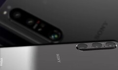 Le Sony Xperia 1 V devrait être équipé de capteurs photo plus grands que ceux de son prédécesseur. (Source de l&#039;image : @OnLeaks/Sony - édité)