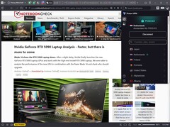 Vivaldi 7.3 intègre Proton VPN sur le bureau (Image source : Own)