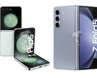 Les Galaxy Z Flip5 et Galaxy Z Fold5 seront disponibles en plusieurs coloris. (Source de l'image : @_snoopytech_)