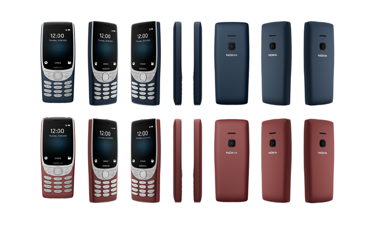 Le 8210 4G sous tous les angles. (Source : Nokia)