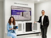 La boîte à batterie de 3,84 MWh (image : Samsung)
