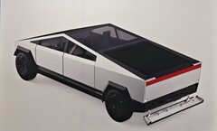 Le PC Cybertruck de Jumper Tech n'a pas grand-chose à offrir en dehors de son design unique. (Source : Dominico Lamberti via Twitter)