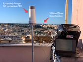 TIM et ses partenaires prétendent obtenir le haut débit 5G sur cette connexion longue distance. (Source : Qualcomm)
