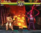 Une capture d'écran de Capcom vs. SNK 2 (source d'image : The Fighters Generation)