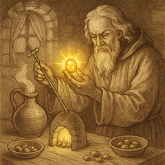 Transformer le mercure en or (source de l'image : ChatGPT DALL-E)