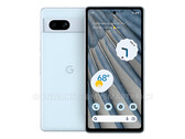 Le Pixel 7a serait le premier smartphone de milieu de gamme de Google à prendre en charge le déverrouillage du visage. (Source de l'image : OnLeaks &amp; MySmartPrice)
