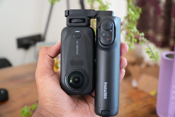 L'Insta360 X6 est équipé d'une nouvelle puce IA triple basée sur une technologie de 4 nm