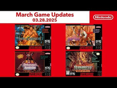 Illustration : Vignette de la mise à jour Nintendo Switch Online du mois de mars (Image Source : Nintendo of America)