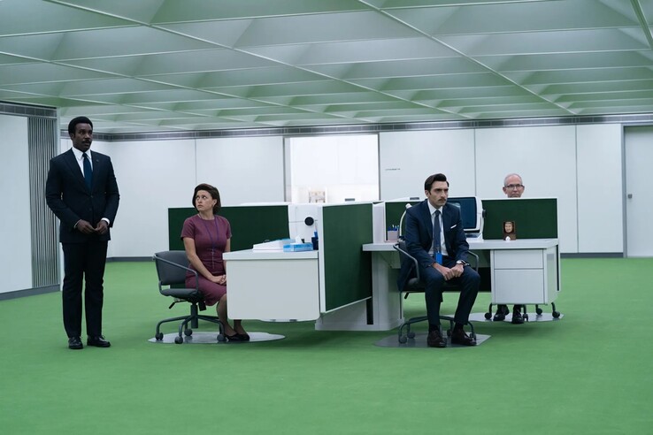 La saison 2 de Severance a été principalement filmée à l'aide de la Venice 2 de Sony, qui a servi de caméra A tout au long de la saison. (Source de l'image : Apple TV+)