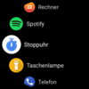 Aperçu de l'application Vue en liste