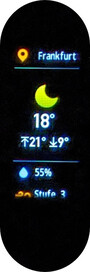 Xiaomi Mi Band 5 - Météo.