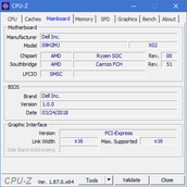 Dell Latitude 5495 - CPU-Z : carte-mère.