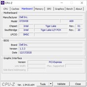 Dell Inspiron 14 7400 - CPUz