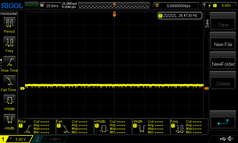 Luminosité à 0 % - PWM à environ 230 Hz