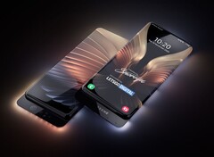 Le smartphone avec un écran enveloppant ferait partie de la série Galaxy Z foldable. (Source de l'image : LetsGoDigital)