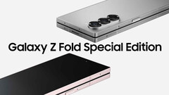 L'UFG est censé contribuer à rendre le pli de l'écran moins visible avec le Galaxy Z Fold6 Special Edition. (Source de l'image : Samsung - édité)