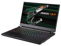 L'Aorus 15P XC (8DE2430SH), unité de test fournie par Gigabyte Allemagne