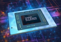 Les processeurs embarqués V3000 d'AMD pourraient être les premiers à être lancés avec la nouvelle architecture Zen 3+ en 6 nm. (Image Source : AMD)